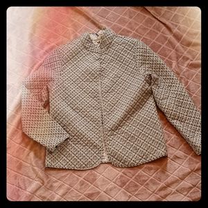 Reversible lightweight quilted jacket